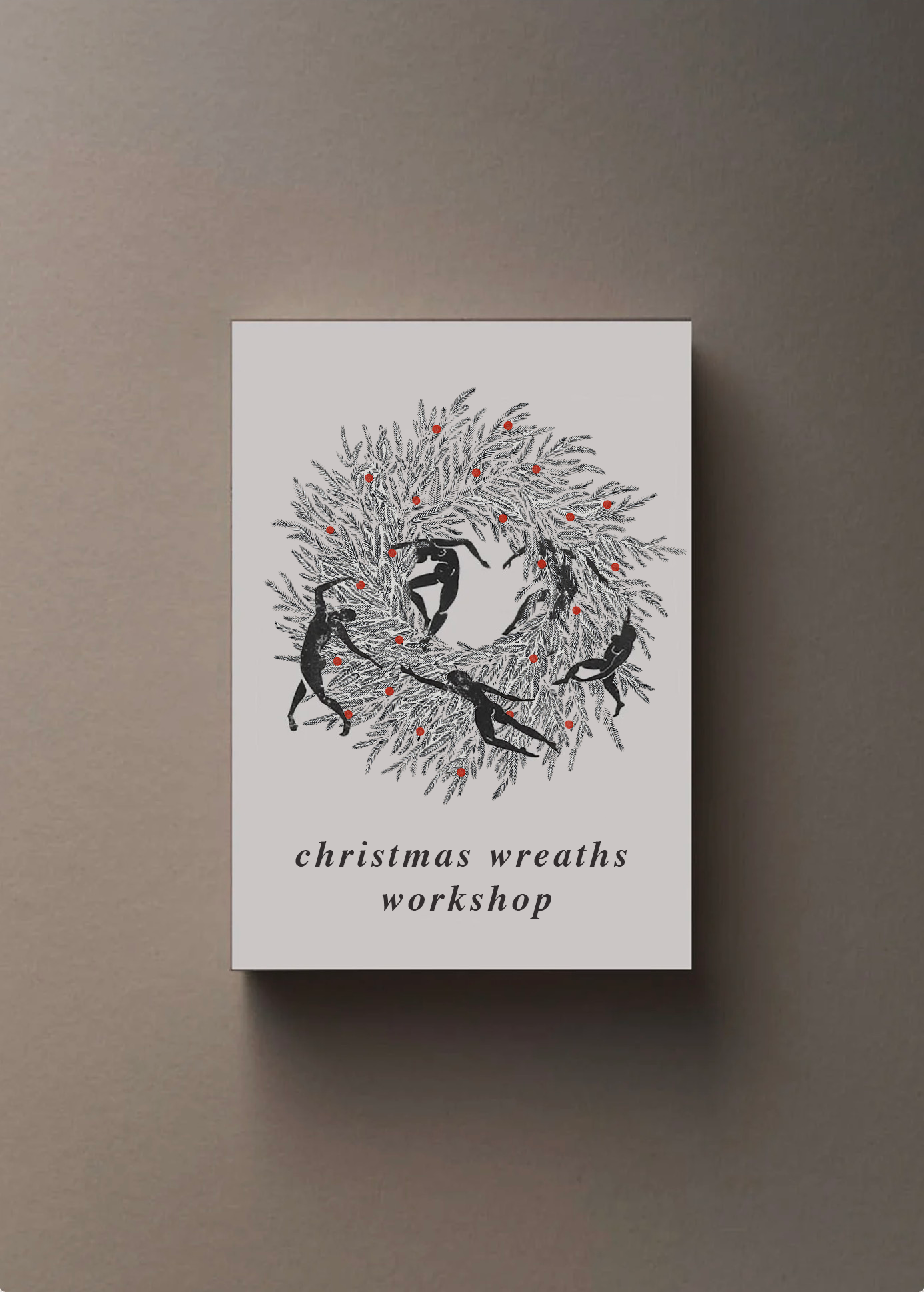 Christmas wreaths workshop 12/07